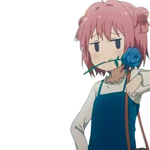 тян, yuru yuri, тупое аниме, аниме персонажи