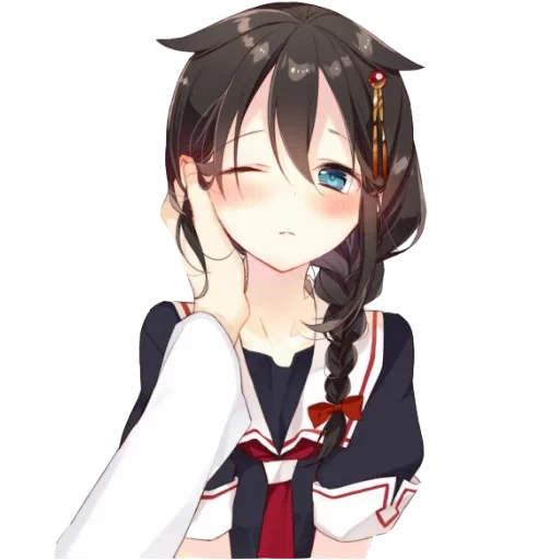 shigure, anime art, anime art is lovely, amino amino anime, anime chan with earrings