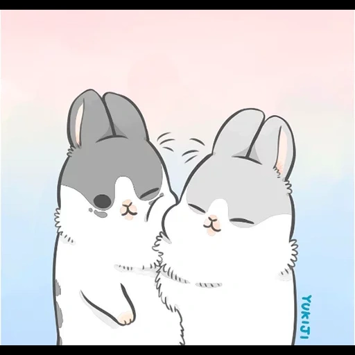 rabbit, cute rabbits, true rabbit, rabbit machiko, cute cartoon rabbit