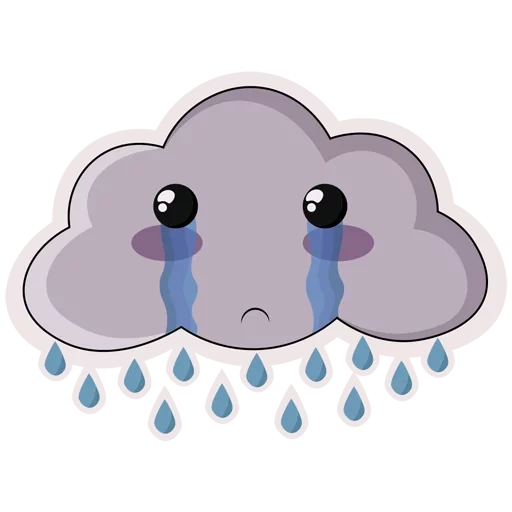 cloud, rain cloud, rain cloud, crying cloud, the clouds are crying