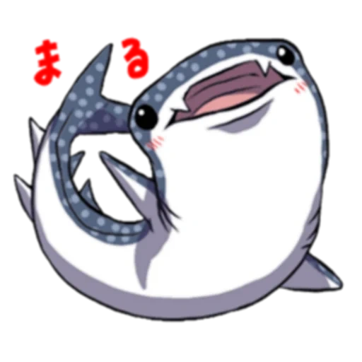 tubarão, shark depp, tubarão chibi, tubarão, grande tubarão