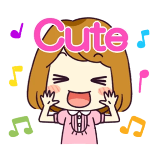 süß, anime, süßes mädchen, süße wangen 2d, kawaii anime girl