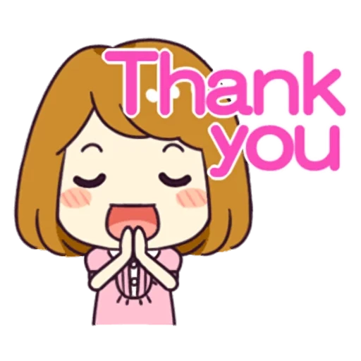 figure, gif thank you, anime thank you, gif thank you, patterns mignons pour les filles