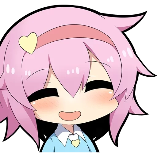 anime, satori chibi, karakter anime, sato matsuzaka chibi, anime animasi