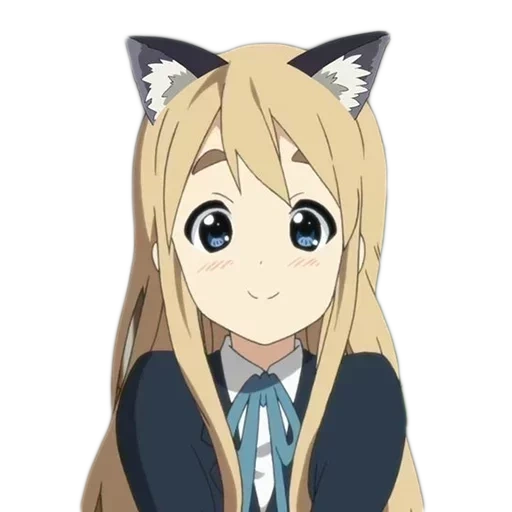 mugi chan, anime tian, anime anime, oreilles de mugi chan, anime haruhi suzumiy