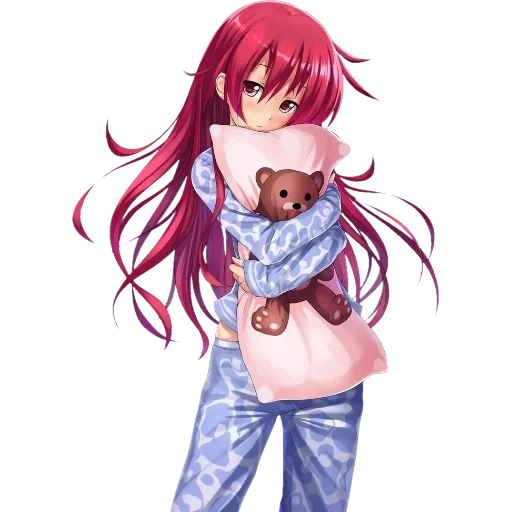 anime, anime girls, anime milashka, menina anime, pijama para a garota anime