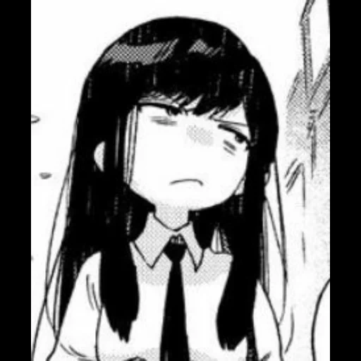 komik, orang, diagram, miko manga, komi shouko manga