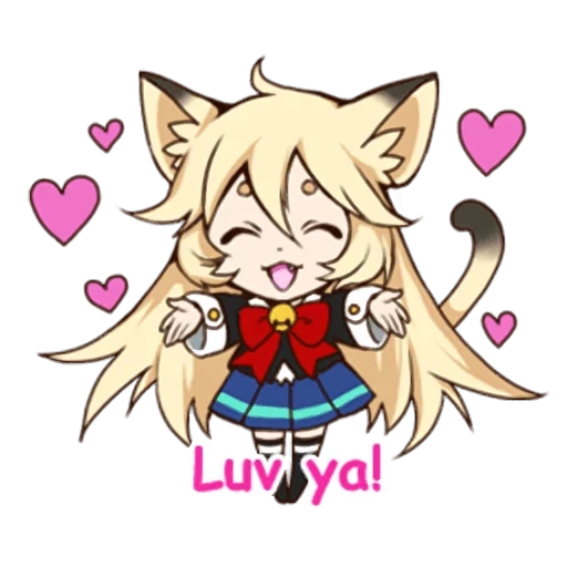 anime, arts anime, anime ideas, ahri kda chibi, anime drawings