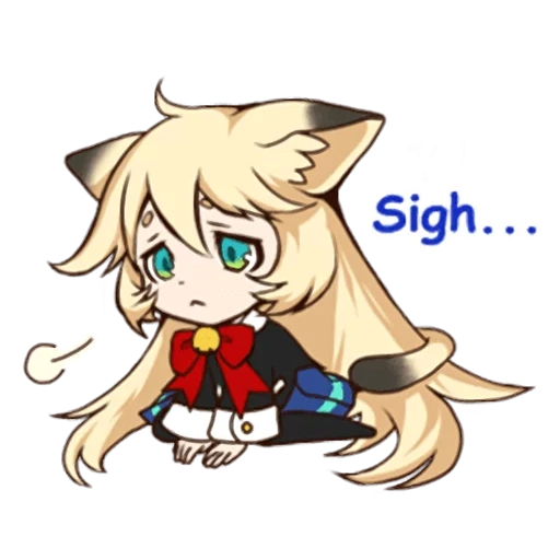 chibi interno, anime neko, sorreneko, immagini di anime, i personaggi degli anime