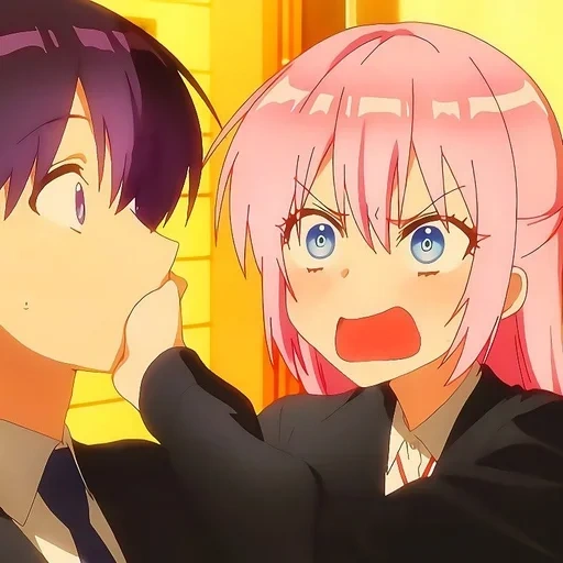 anime, anime cute, anime moments, anime moments, shikimori's not justie ani meme