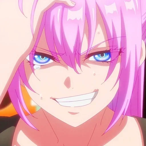 animação rosa, menina anime, animação bonita, personagem de anime, cabelo rosa anime