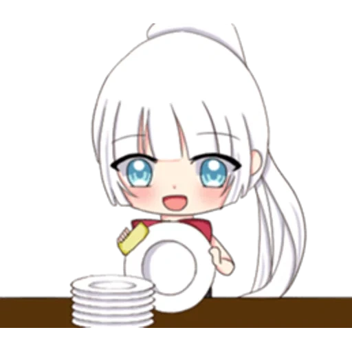 chibi, chibi, anime chibi, bébé anime, anime charlotte chibi