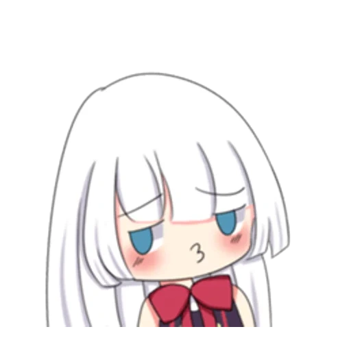 sile, chibi, anime, anime kobayashi, anime charlotte chibi