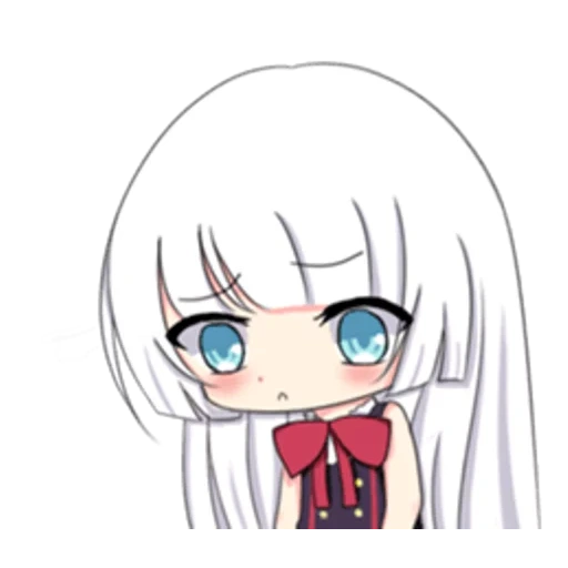 chibi, anime, anime chibi, anime kobayashi, anime charlotte chibi