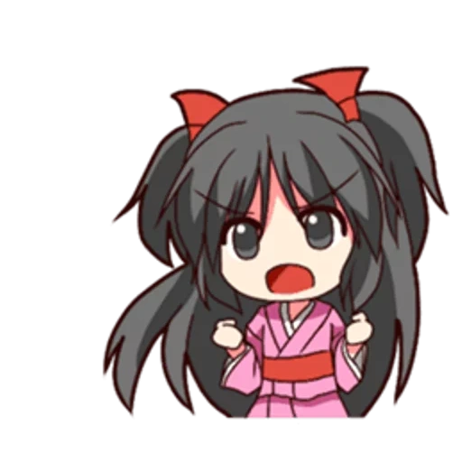 la parete rossa, chibiki, emoticon pacchetto anime, faccine smiley anime, wei wuxian chibi