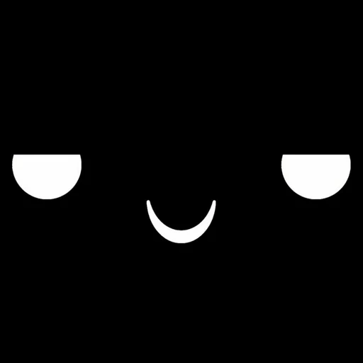 face, happy, darkness, ouo game, eyes of darkness animation