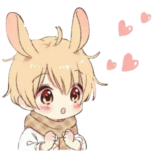 chibi, kun bunny, bunny kun, shota kun bunny, jungen hasen des anime