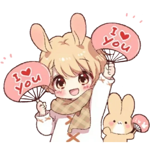 chibi, bunnies, kun bunny, rabbit kun, bunny-kun