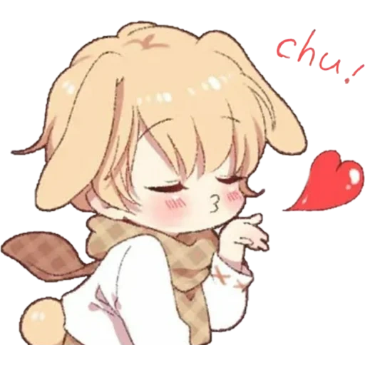 lapin, bunny-kun, chibiki mignon, personnages de chibi, shota kun bunny