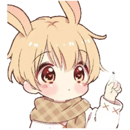 chibi, picture, kun bunny, nyashny anime, anime characters