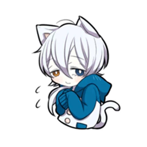 неко, shiro neko, white kitten