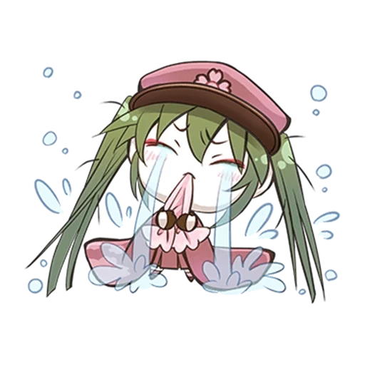 chibi, hatsumi mihisa, senbonzakura rin, chibi frosch anime, hatsune miku senbonzakura