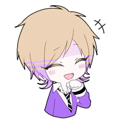 shu sakamaki chibi, dessins d'anime chibi, les amoureux du diable chibi, lovers du diable chibi shu, les amoureux du diable chibi kanato