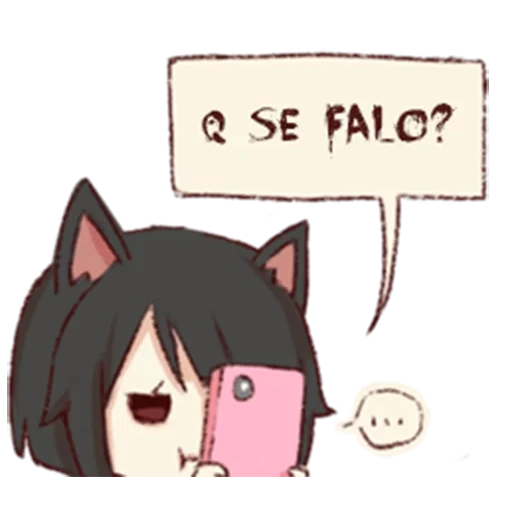 animação, wannyan, animação neko, animação, animação neko tan