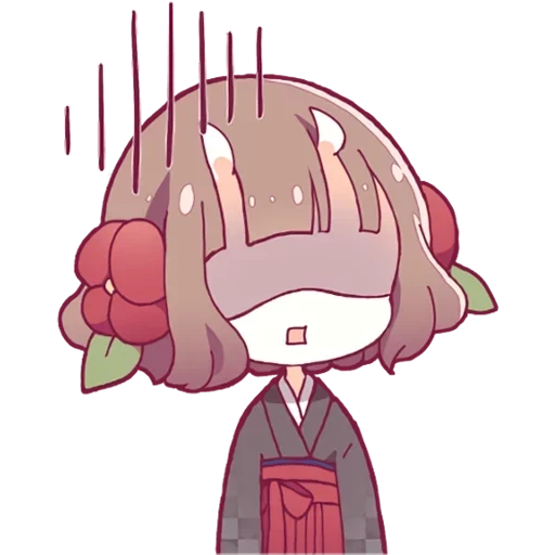 chibi, kimono, chibi chan, chiaki nanami, chiaki nanami chibi