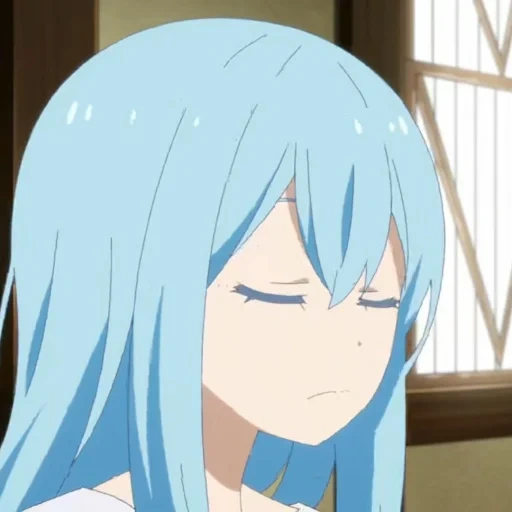 anime, some anime, anime woman, anime characters, konosuba crying aqua