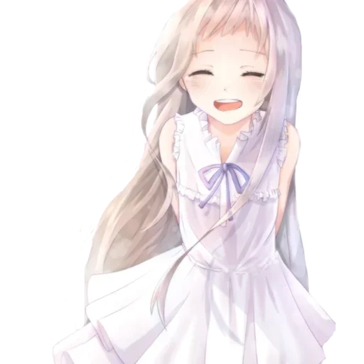 anime arts, anime fofo, adorável arte de anime, anime girl é macia, emilia é zero com um fundo branco