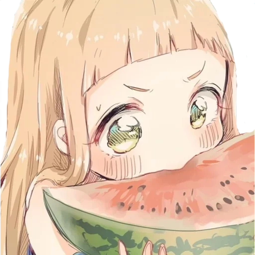 anime, tian cai, wassermelone anime, anime und manga, anime girl