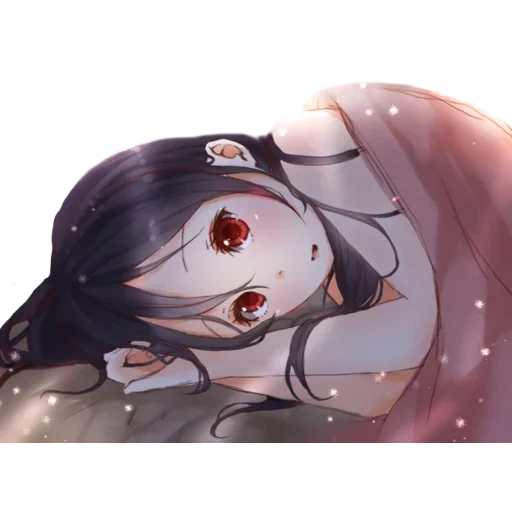 anime, foto, arte de anime, menina anime, sinomia de kaguya