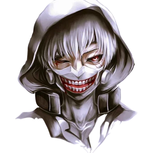 рисунок, kaneki ken, токийский гуль, мипо токийский гуль, канеки кен токийский гуль