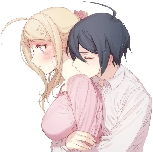 каэдэ шуичи, kaede akamatsu, shuichi saihara, каэдэ акамацу шуичи саихара, шуичи саихара каеде акаматсу