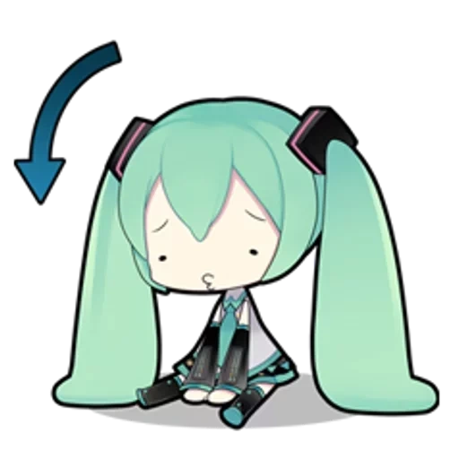 emoji miku, miku hatsune, hatsune miku, miku hatsune chibi, emoji hatsun miku