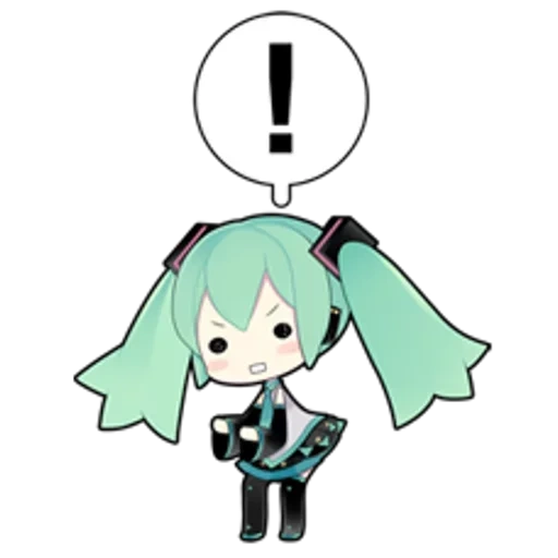 miku hatsune, emoji miku, miku hatsune, hatsune miku, sanku chi bi