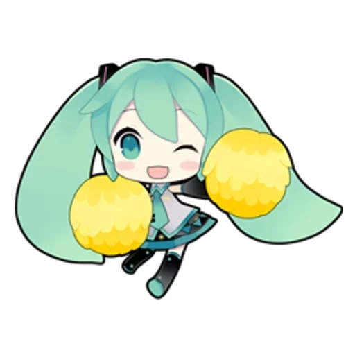 sanqu chibi, miku hatsune, miku hatsune, sanku chi bi, hatsune miku chibi