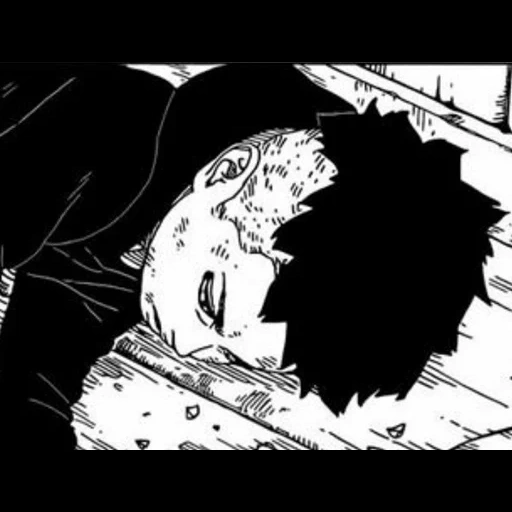 manga, naruto, manga boruto, karakter anime, naruto manga page kiba