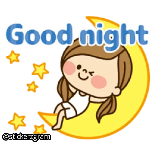 gute nacht, gute nacht süss, gute nacht süße träume, gute nacht emoji mädchen