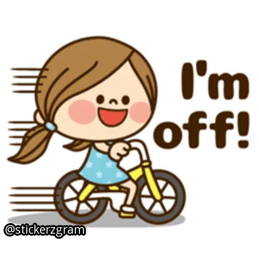 ideas, positive, the girl rejoices, bicycle clipart, girl with a bicycle