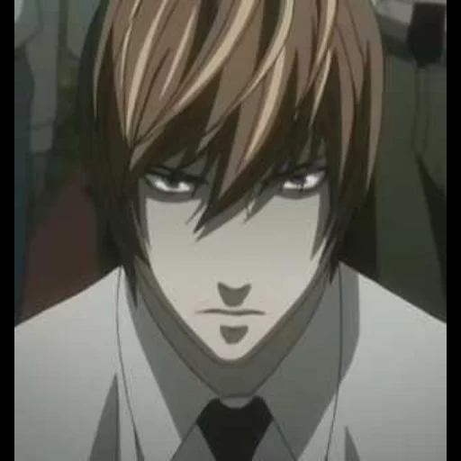 yagami léger, menace de mort, note légère de la mort, kira light death note, note de mort yagami plans légers