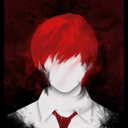 anime, image, page, personnages d'anime, light yagami art blood