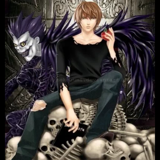 death note, disegni di death note, nota deatura ragazza, personaggi della nota della morte, anime di anime della morte