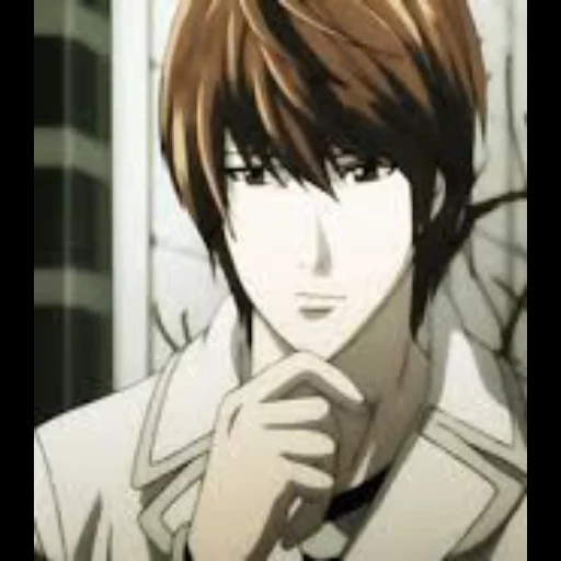 light yagami, death note, anime characters, light yagami 2021, light note of death mem