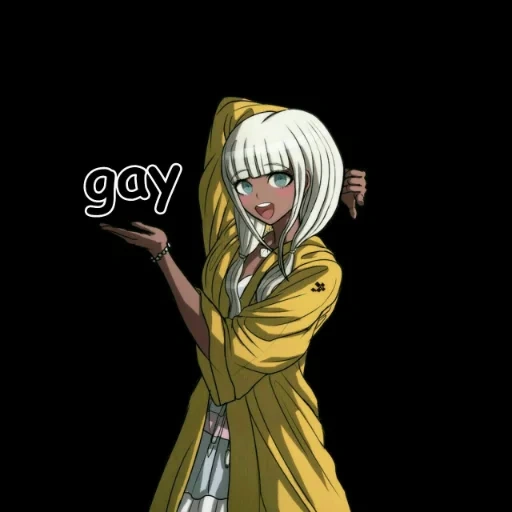 angie yonaga, anime charaktere, anji danganronpa, dangganronronop mema actois, danganronpa auslösen fröhliche chaos