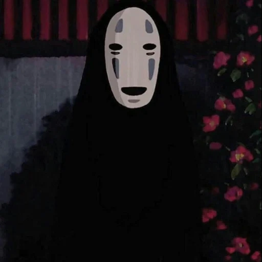 studio ghibli, réalisé par les fantômes, emporté par les fantômes de caonashi, sans visage emporté par les fantômes, l'art sans visage emporté par les fantômes