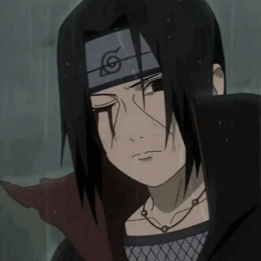 itachi, itachi san, itachi uchiha, itachi sonríe, marco de itachi uchiha