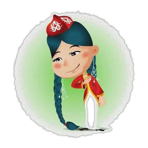 kazak, ebara axol, cartoon cazaque, kazak de desenho animado, kids history kazak