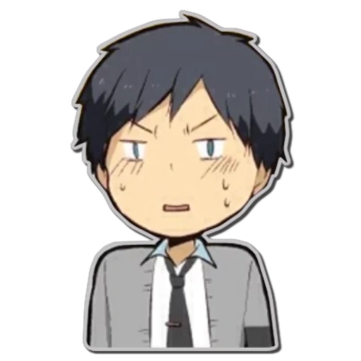 animação, relife, figura, imagem de anime, personagem de anime